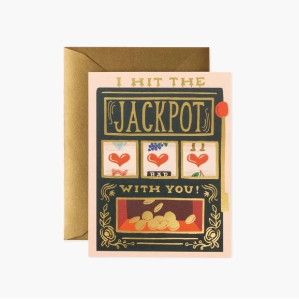 Anthropologie x Rifle Paper Co. Jackpot Card